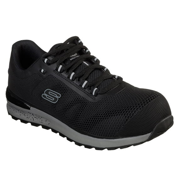 Skechers Work Men's Bulklin Composite Toe Safety Work Shoes - Wide Available