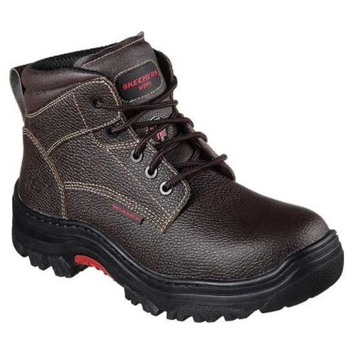 Sketchers steel sale toe work shoes