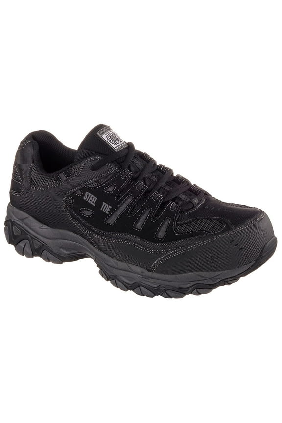 Men's Cankton Lace Up Athletic Steel Toe Safety Shoes - Wide Available
