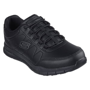 Zapatillas de trabajo sin cordones con elástico y suela antideslizante para hombre Nampa Osil (ancho amplio disponible)