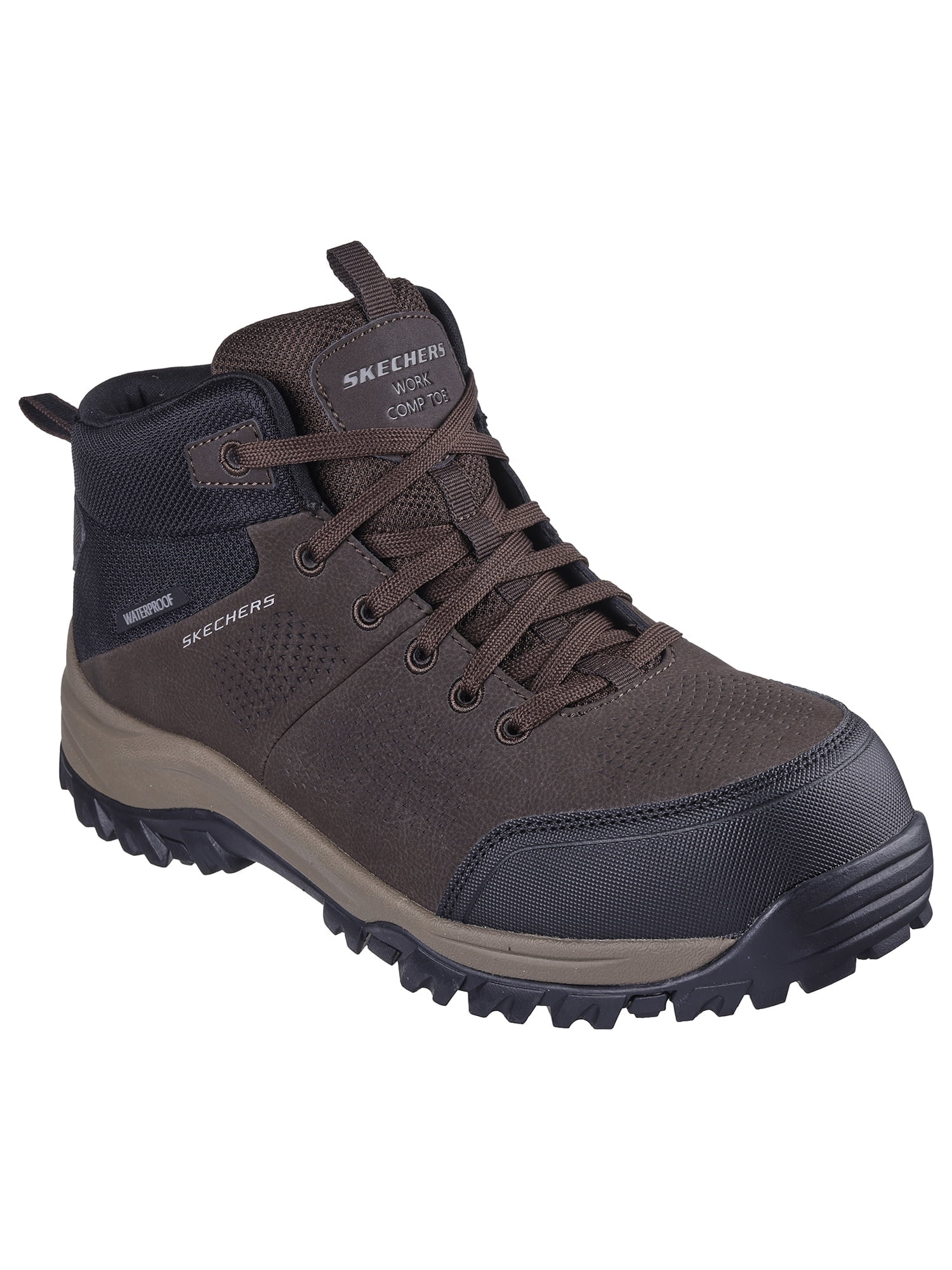 Skechers Work men's Relment Erett Waterproof Hiker Boot Toe