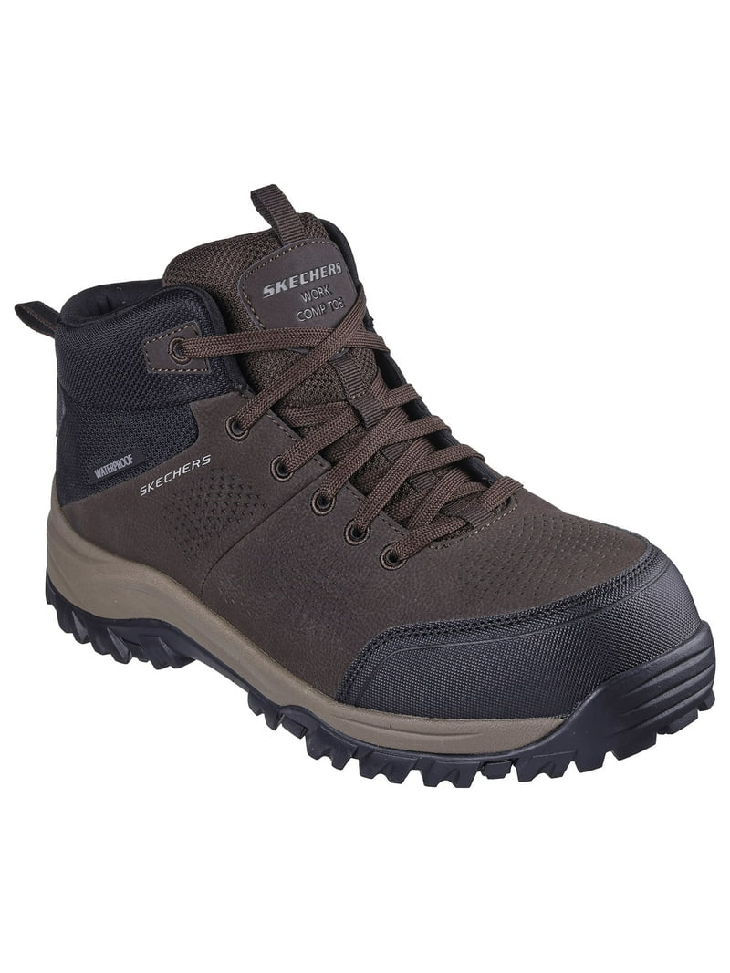 Skechers Work men's Relment Erett Waterproof Hiker Boot - Toe