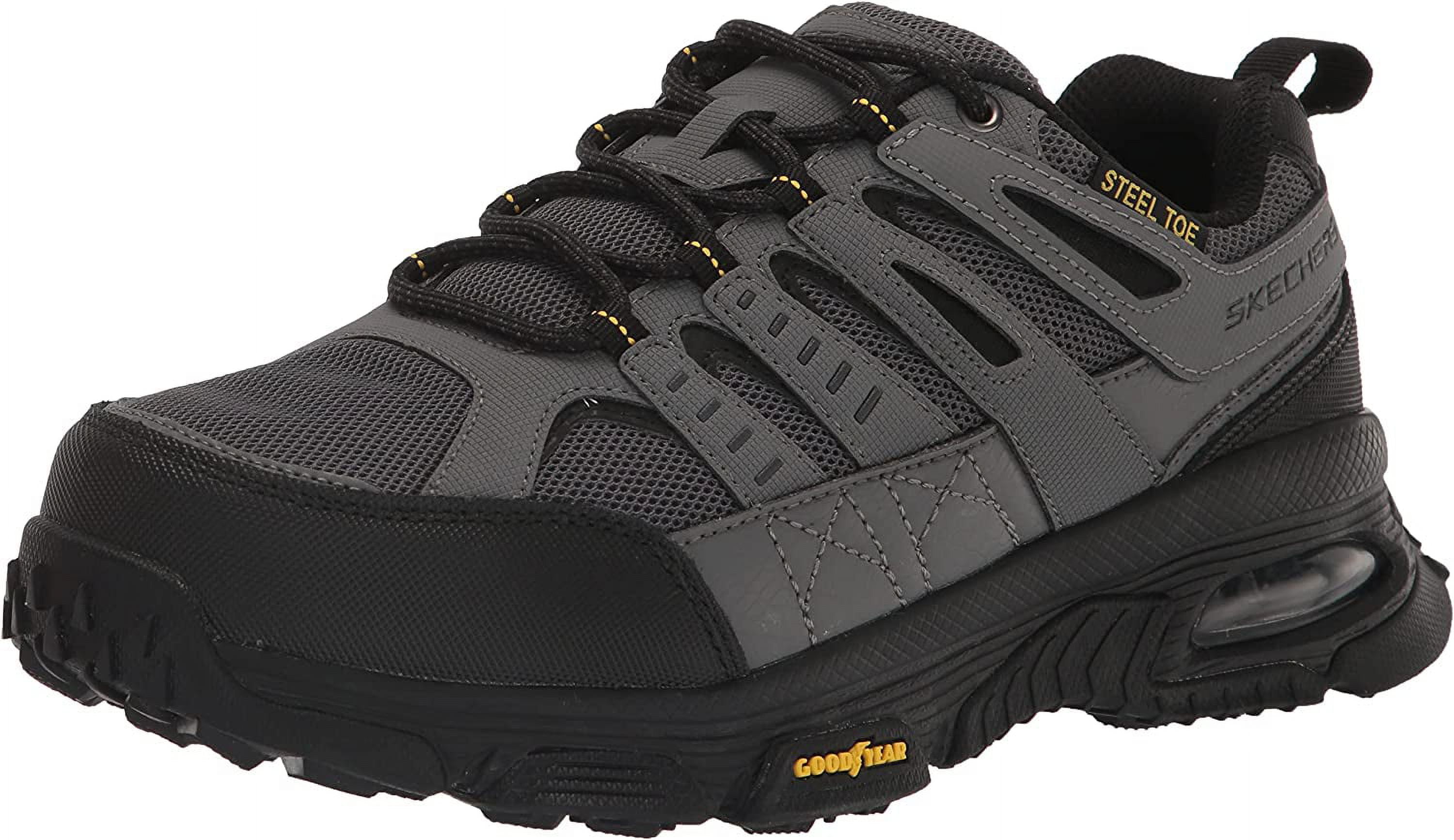 The Envoy Professionals サイズL Skechers Work Men's Skech-Air Envoy Arcket Steel Toe Lace-up Work