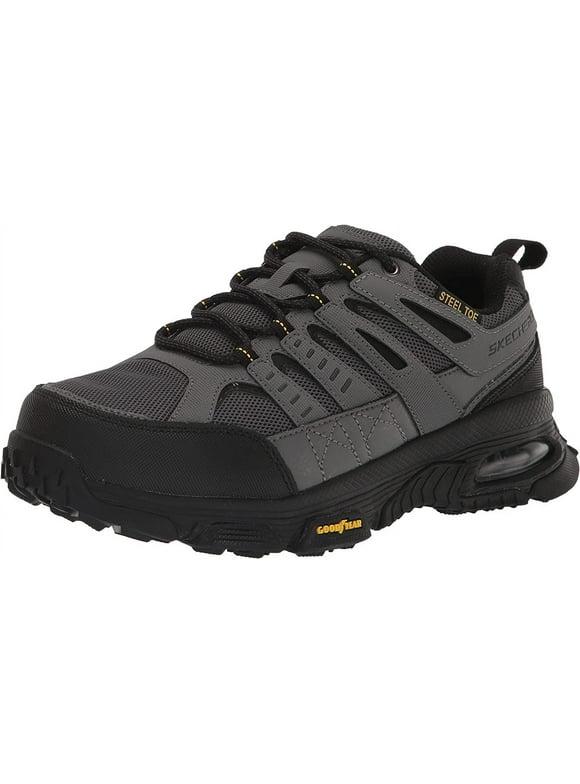 Men's Skech-Air Envoy Arcket Steel Toe Lace-up Work Shoe