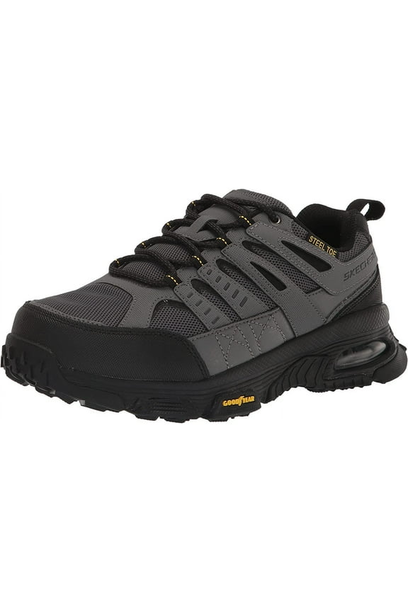 Men's Skech-Air Envoy Arcket Steel Toe Lace-up Work Shoe