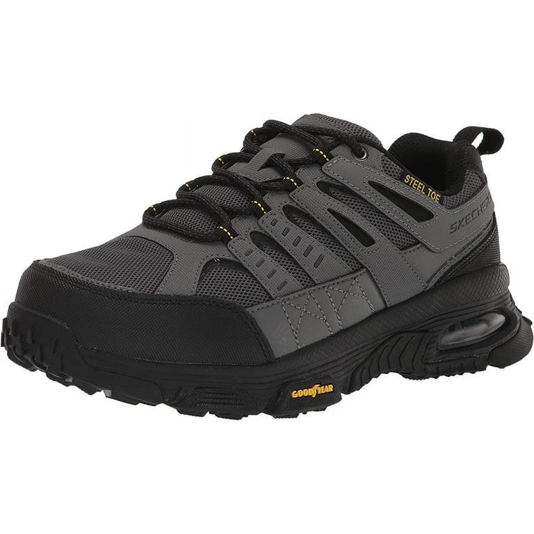 Skechers Work Men's Skech-Air Envoy Arcket Steel Toe Lace-up Skechers Work Men's Skech-Air Envoy Arcket Steel Toe Lace-up