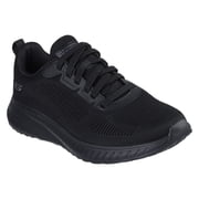 Skechers Work Mens Squad Chaos Fellker Slip Resistant Bungee Slip On Sneakers