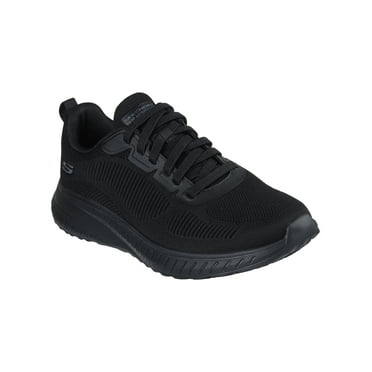Skechers Work Men's Squad Chaos Fellker Slip Resistant Bungee Slip On Sneakers