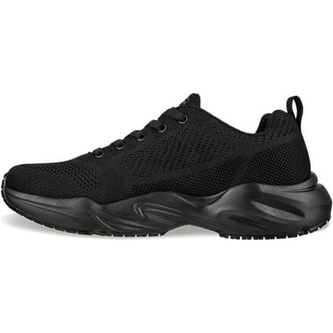 Skechers Work Men's Stamina Airy Slip Resistant Lace-up Sneaker