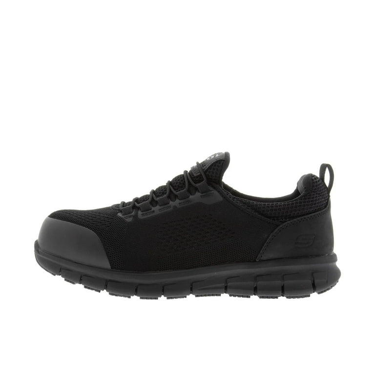 Alloy clearance toe sneakers