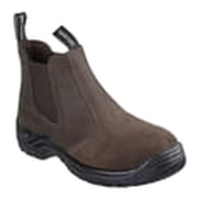 Skechers Work Men's Tapter Slip On Chelsea Boot w/ Steel Safety Toe