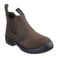 Skechers Work Men's Tapter Slip On Chelsea Boot w/ Steel Safety Toe