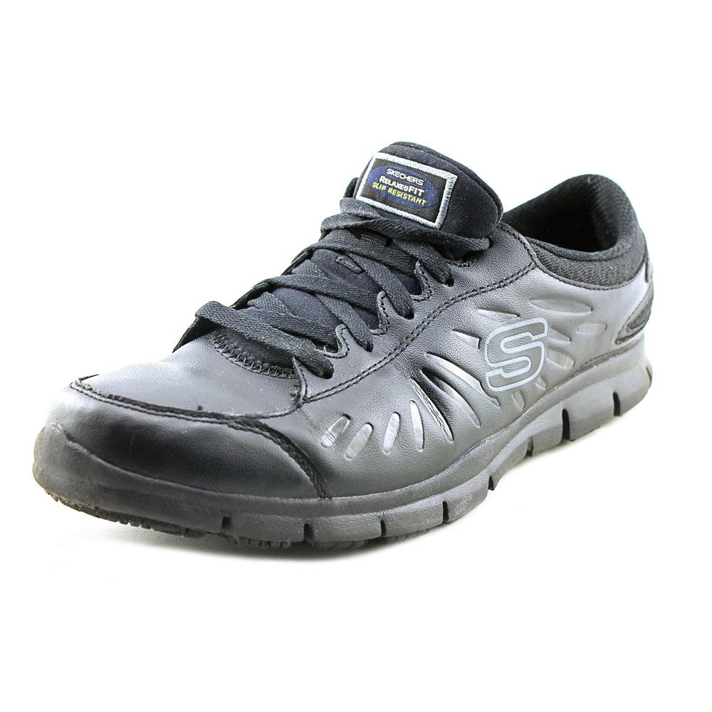 Skechers Work Women's Eldred Slip Resistant Lace Up Active Work Shoes