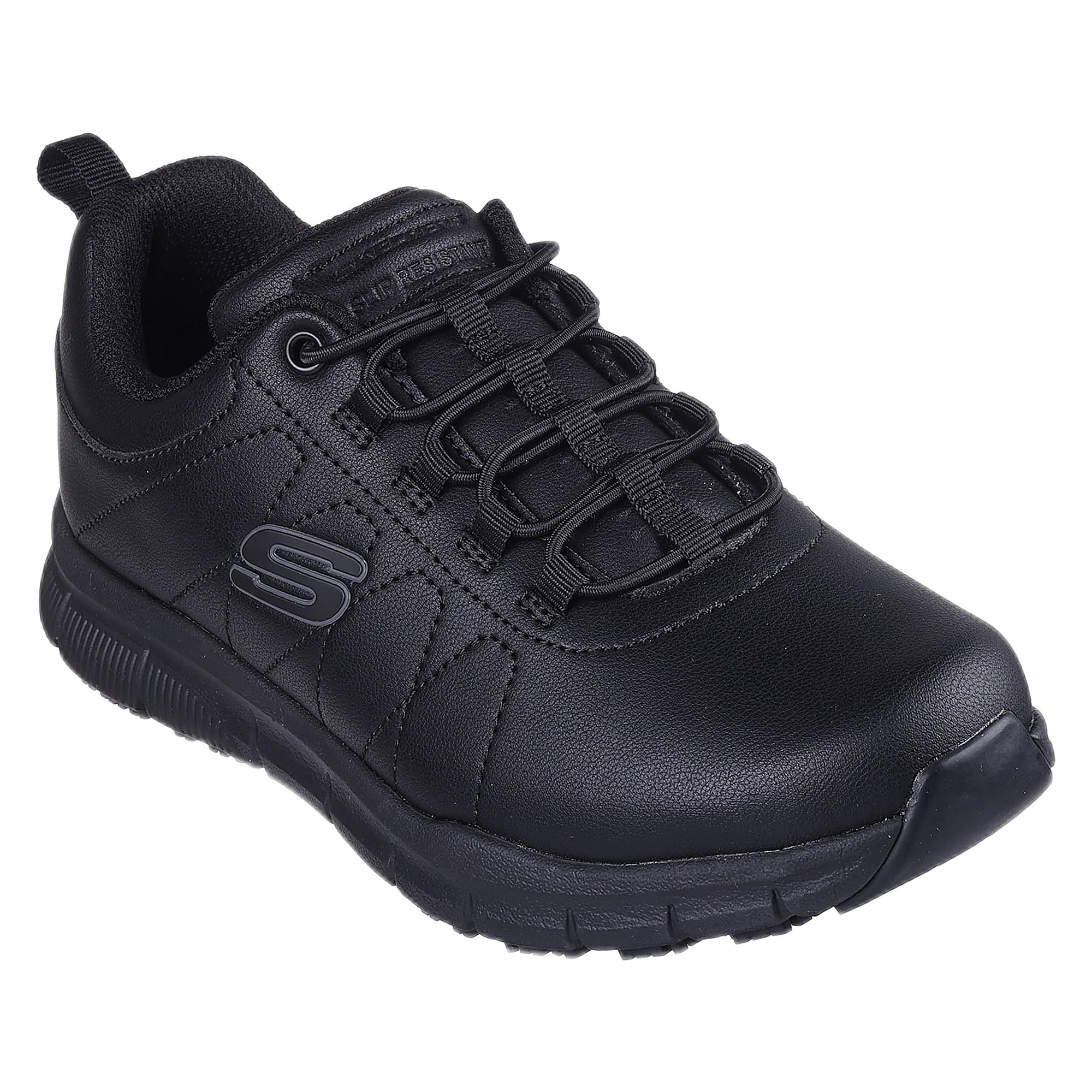 Skechers Work Women's Nampa Bungee Slip Resistant Athletic Shoe