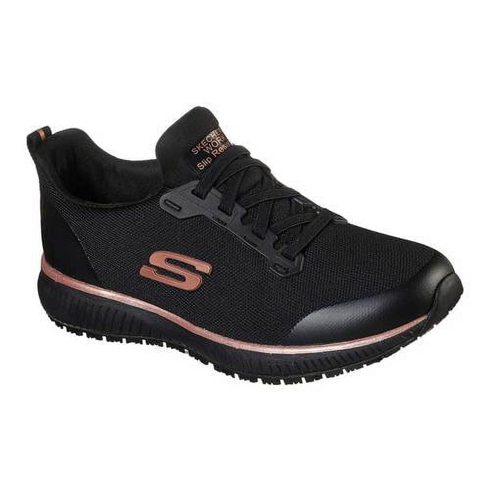 Women's Skechers WORK: SQUAD SR Nonslip Trainer Black