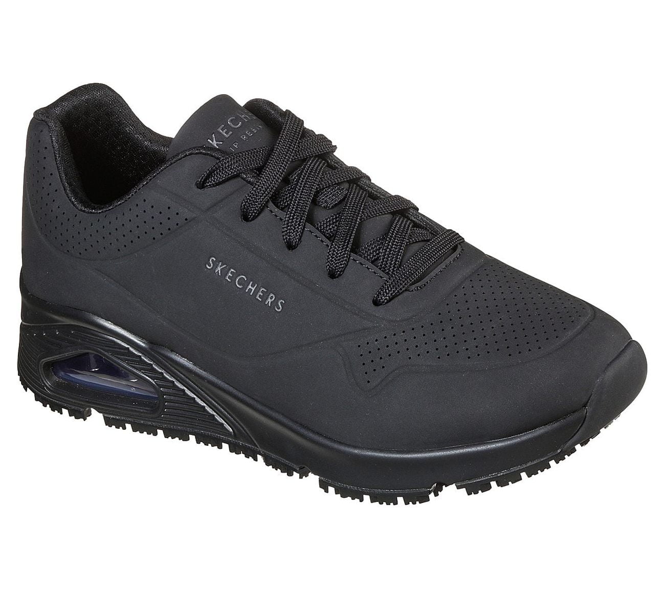Skechers women's DLux Walker Sneaker Comfortable Work Shoes