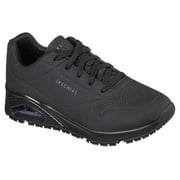 Skechers Work Womens Uno Slip Resistant Lace Up Athletic Work Shoes