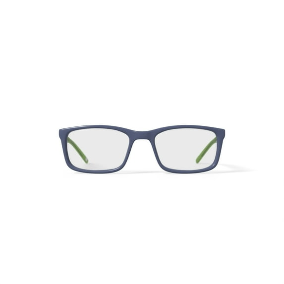 Skechers Youth SEB 1200 Square Prescription Eyeglasses with Case, Grey