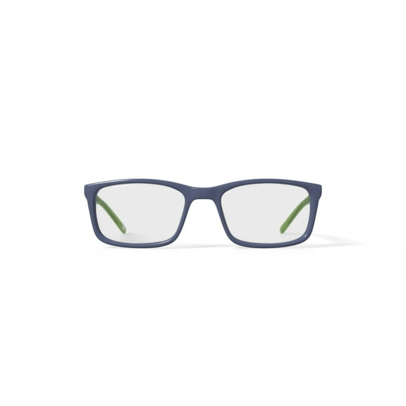 Skechers Youth SEB 1200 Square Prescription Eyeglasses with Case, Grey