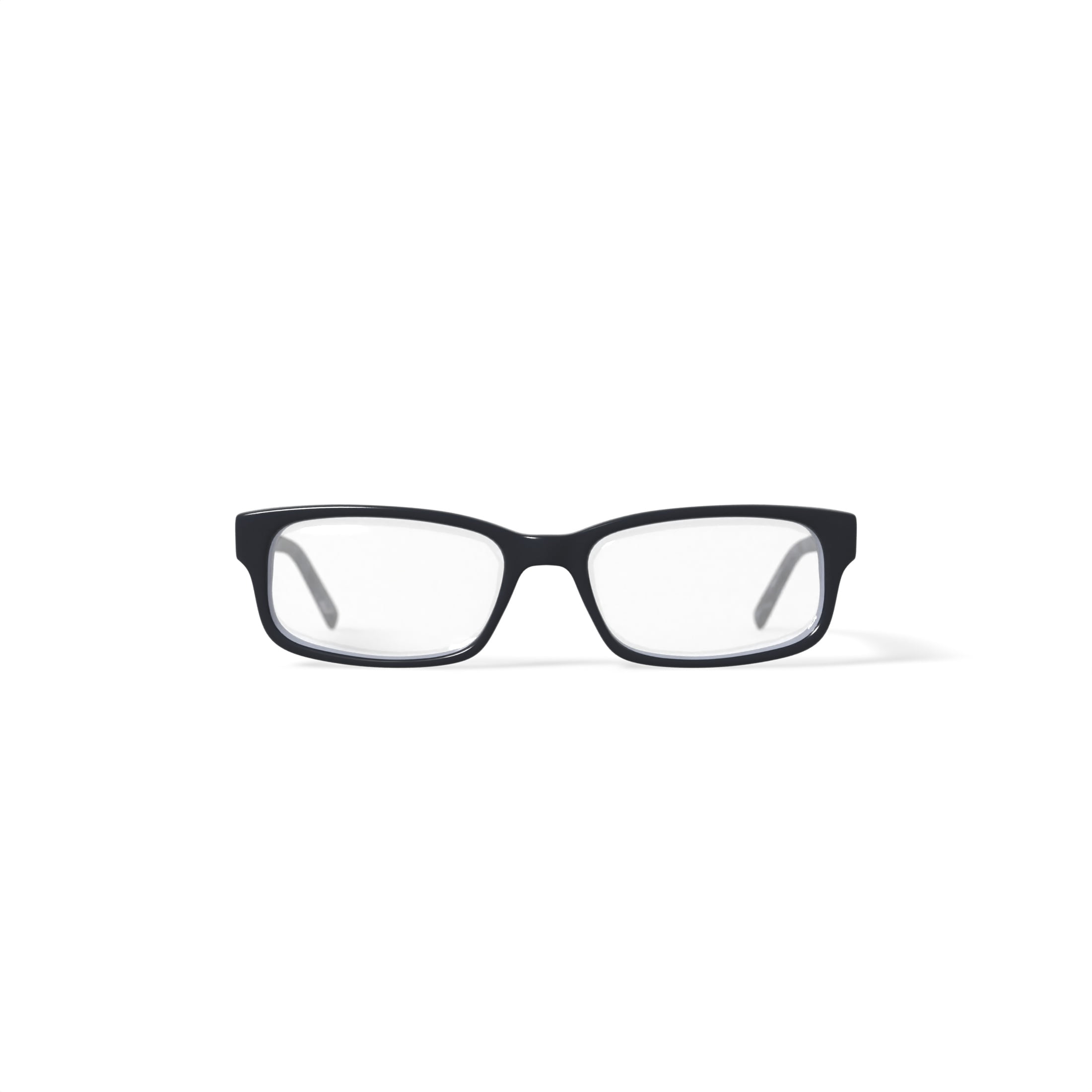 Skechers Youth SEB 1201 Rectangular Prescription Eyeglasses with Case, Black