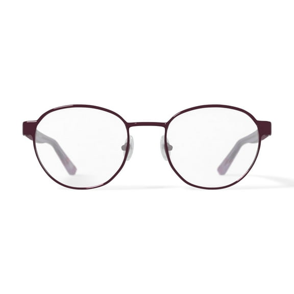 Skechers Youth SE1641-1 Round Prescription Eyeglasses with Case, Pink