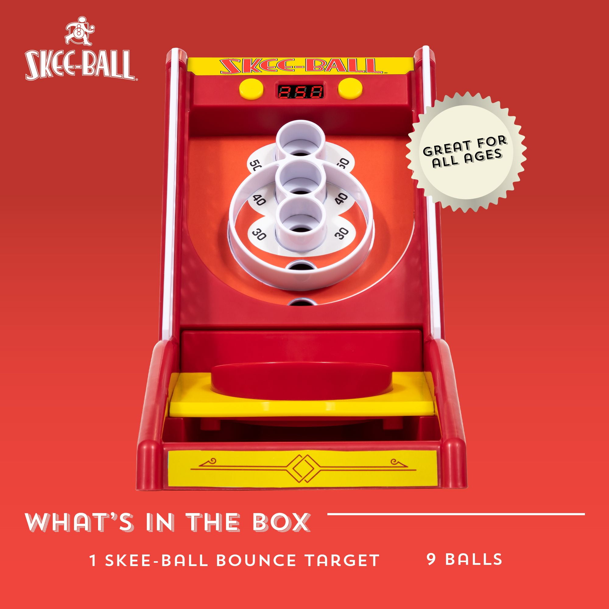 SkeeBall Tabletop Bounce Target