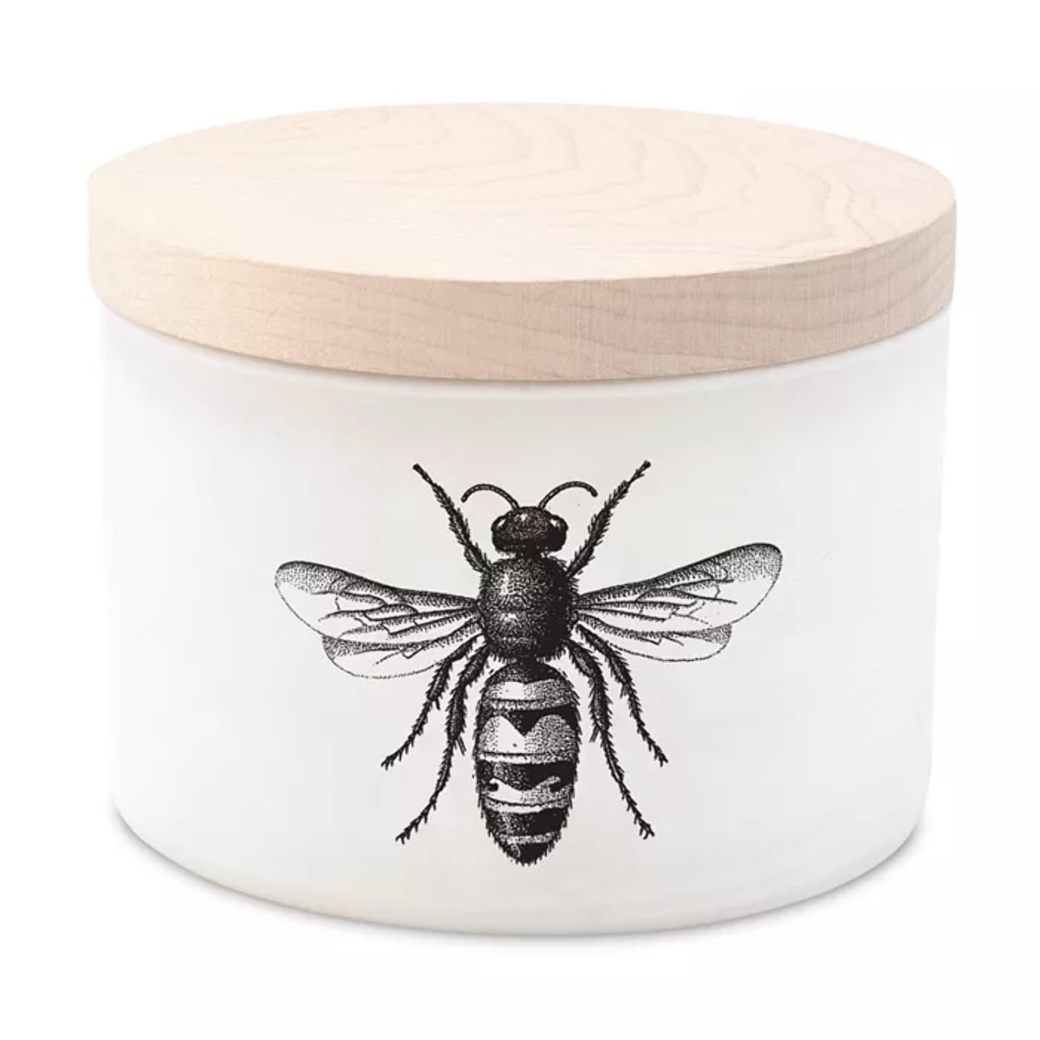 Citronella Blossom Candle with Maple Wood Lid