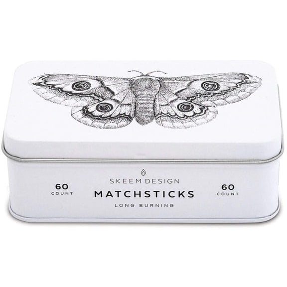 Skeem Design Citronella collection Moth Match Tin