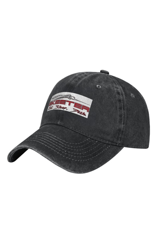 Skeeter Flags Hat Adjustable Baseball Cap Cotton Cowboy Hat, Fashionable For Man Woman