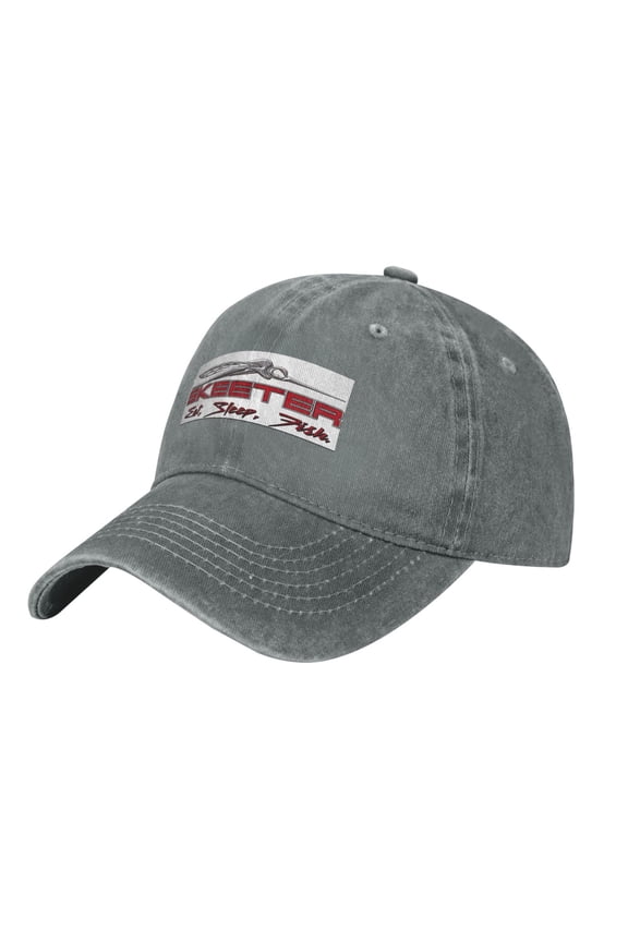 Skeeter Flags Hat Adjustable Baseball Cap Cotton Cowboy Hat, Fashionable For Man Woman