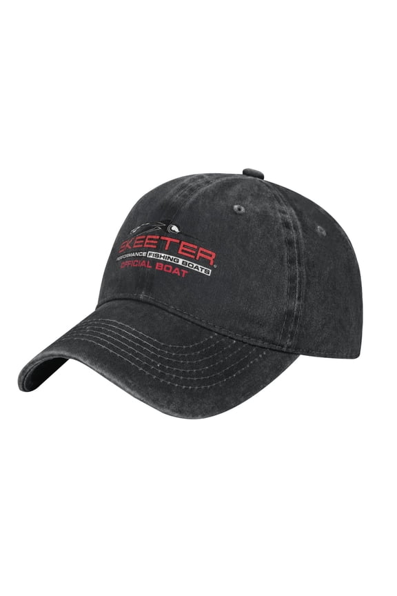 Skeeter Hat Adjustable Baseball Cap Cotton Cowboy Hat, Fashionable For Man Woman