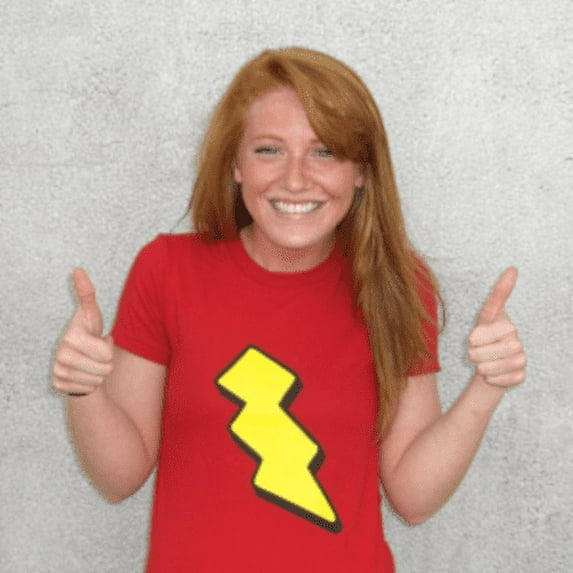 Skeeter Valentine Lightning Bolt T-Shirt