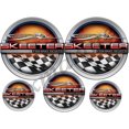 thumbnail image 1 of Skeeter round stickers. Remastered stickers for boat restoration project, 1 of 2