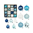 thumbnail image 1 of Skegnu 44pcs Christmas Tree Balls Ornaments for Christmas Tree Decorations Christmas Holiday Accessories Painted Christmas Balls Set Plastic Balls Christmas Tree Pendant, 1 of 6