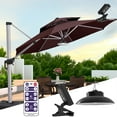 thumbnail image 1 of Skegnu 50% Off Clear! Solar Umbrella Lights Outdoor,Timed Remote Control, Solar Powered Patio Umbrella Lights LED Umbrella Patio Lights For Beach Tent Camping Garden Party on Clearance, 1 of 5