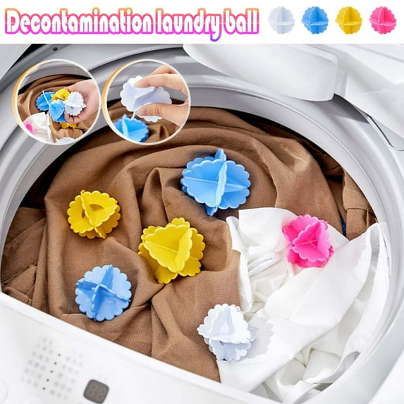 Skegnu Up to 50% off Laundry Ball, Non Entangled Laundry Machine Laundry Ball, Laundry Ball Enhances Your Machine Cleaning Ability, Lint Catcher For Cleaning / Entanglement on Clearance