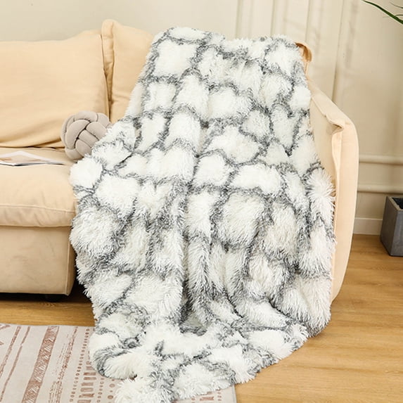 Skegnu 70x50cm Lint Blanket Printed Blanket Double Layer Lint Sofa Blanket Multifunctional Small Blanket Children's Small Blanket Throw Size Lightweight Fleece Blanket 70x50cm