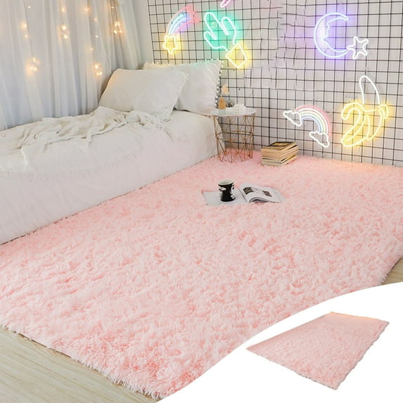 Skegnu Area Rugs Plush Area Rugs For Bedroom Turquoise Green, 63x60 Inches Rug, Shag Rugs For Living Room, Furry Carpet For Kids Girl Room, Plush Indoor Throw Rug For Holiday Gift Finder