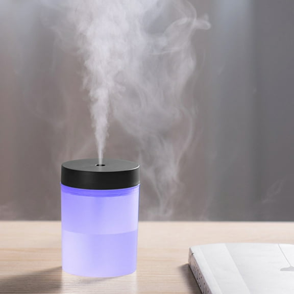 Skegnu Bedroom Cool Mist Humidifiers Colorful Cup Humidifier Colorful USB Charging Lamp Small Water Replenishment Car Humidifier Purifier on Clearance