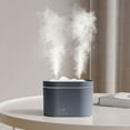 thumbnail image 1 of Skegnu Bedroom Cool Mist Humidifiers Desktop Humidifier 800ML Humidifier Double Nozzle Humidifiers Diffuser USB Aroma Diffuser With Coloful Light Desktop Humidifier on Clearance, 1 of 5