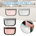 thumbnail image 1 of Skegnu Bedroom or Bathroom Kitchen Folding Wall-Mounted Trash Can Bathroom Folding Car Trash Can Bathroom Trash Can on Clearance, 1 of 5