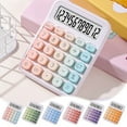 thumbnail image 1 of Skegnu Calculators Desktop Portable Cute Calculator Small Portable Scientific Calculator for 12 Digits Mini Body Plastic Keys Non-slip Bottom Pad Clear Keys on Clearance, 1 of 8