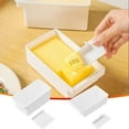 thumbnail image 1 of Skegnu Cheese Packaging Box Refrigerator Fruit Preservation Box Ginger Garlic Seasoning Storage Box Flip Over Butter Storage Box Kitchen Organizers And Storage on Clearance Under $10, 1 of 9