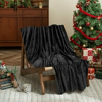 Skegnu Christmas Blanket Soft Warm Nap Blanket Suitable for Sofa Bed Camping Festival Throw Size Lightweight Fleece Blanket 130x100cm