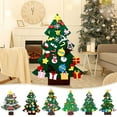 thumbnail image 1 of Skegnu Christmas Indoor Decorations Christmas Decorations For Children Handmades Wall Hanging Puzzle Three-dimensional Christmas Tree New Christmas Tree Non-woven Fabrics, 1 of 9