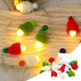 thumbnail image 1 of Skegnu Christmas Lights Festive Decoration LED Santa Hat Light Strings For Children's Room Christmas LED Hat String Lights Flash Lights To Enhance The Festive Self Provided Battery, 1 of 7