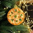 thumbnail image 1 of Skegnu Christmas Pizza Decorative Pendant Made Of Suitable For Christmas Tree Doors And Fireplaces Christmas Gifts, 1 of 6