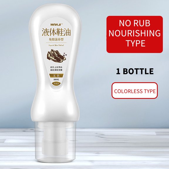 Skegnu Cleaning Equipment Cleaning Agents Shoe Oil Liquid Maintenance Leather Shoes Leather Goods Care Leather Bag Care Liquid Shoe Oil 100ml Family Gifts