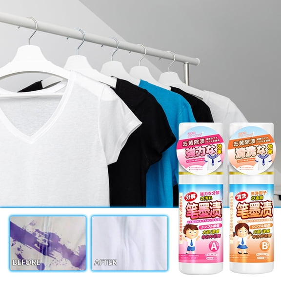Skegnu Cleaning Equipment Ink Cleaner, Ink Stain Remover On Clothes, Pen Stain Marker, Pen Oil, Carbon Cleaner, Tool 100ml Household Cleaner