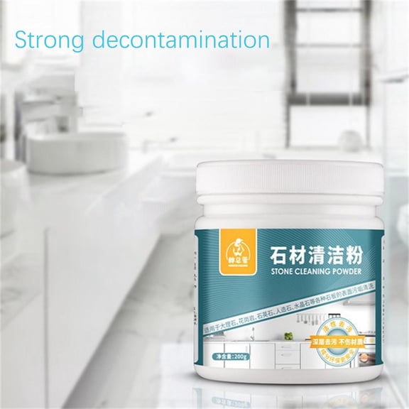 Skegnu Cleaning Equipment Stone Cleaning Powder, Kitchen Quartz Table Tile Cleaning Agent, Strong Detergent, Cleaning Agent Household Cleaner